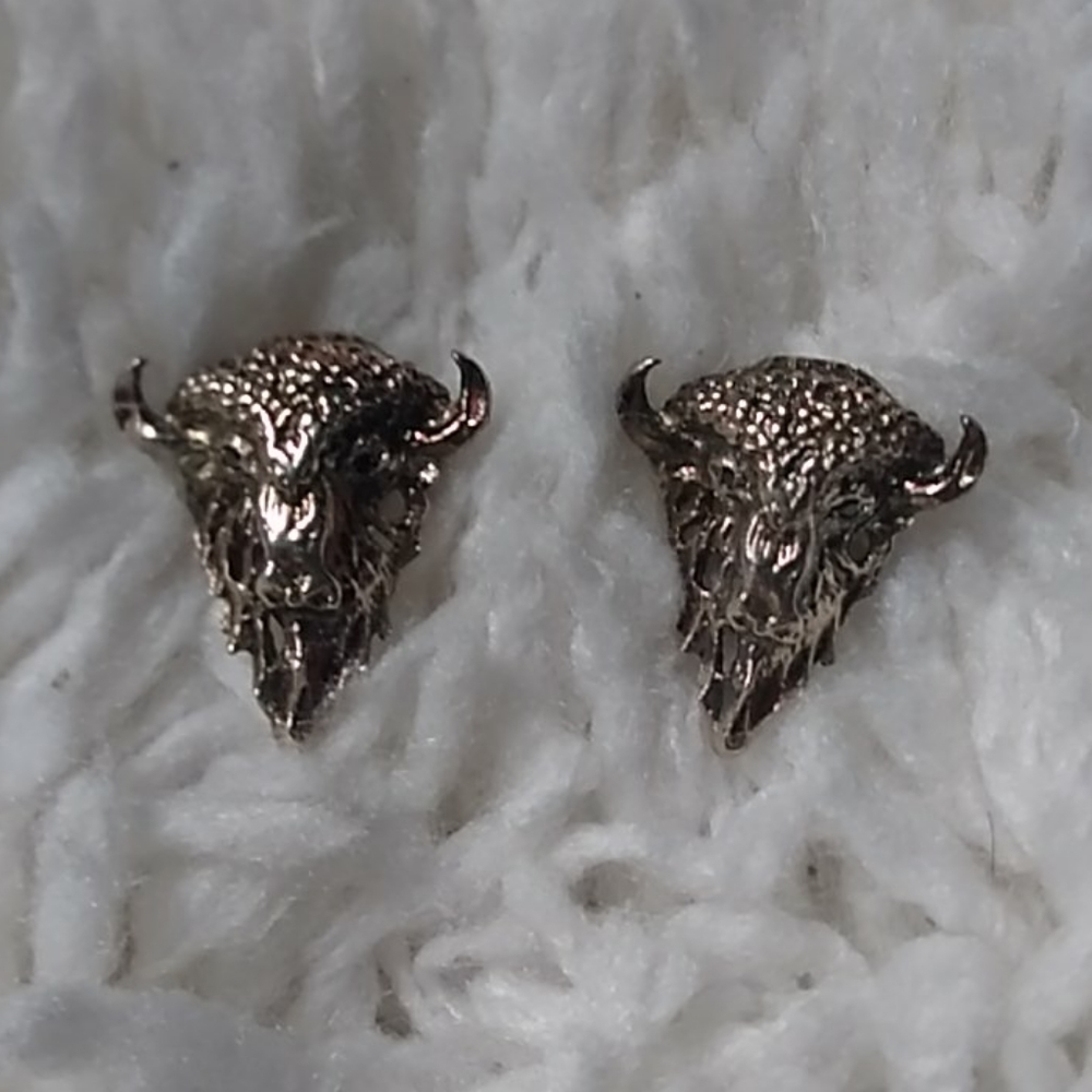 Bison Earrings